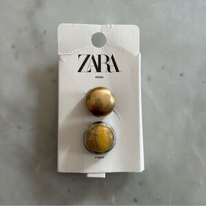 Zara Two Set of Rings NWT